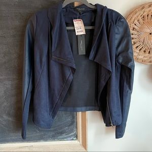 Romeo + Juliet vegan leather/suede jacket
